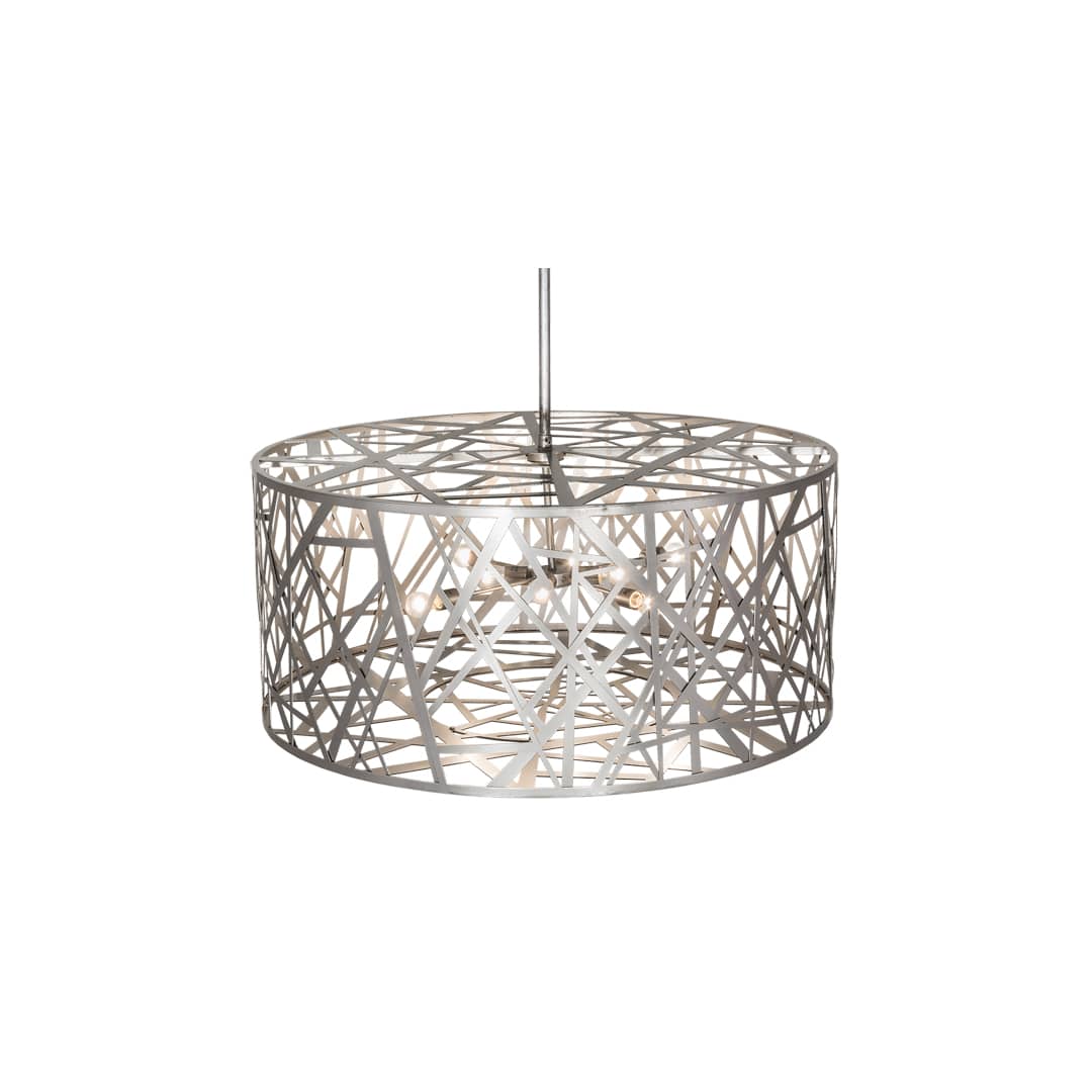 Bird's Nest 8 Light 54" Wide Cage Pendant
