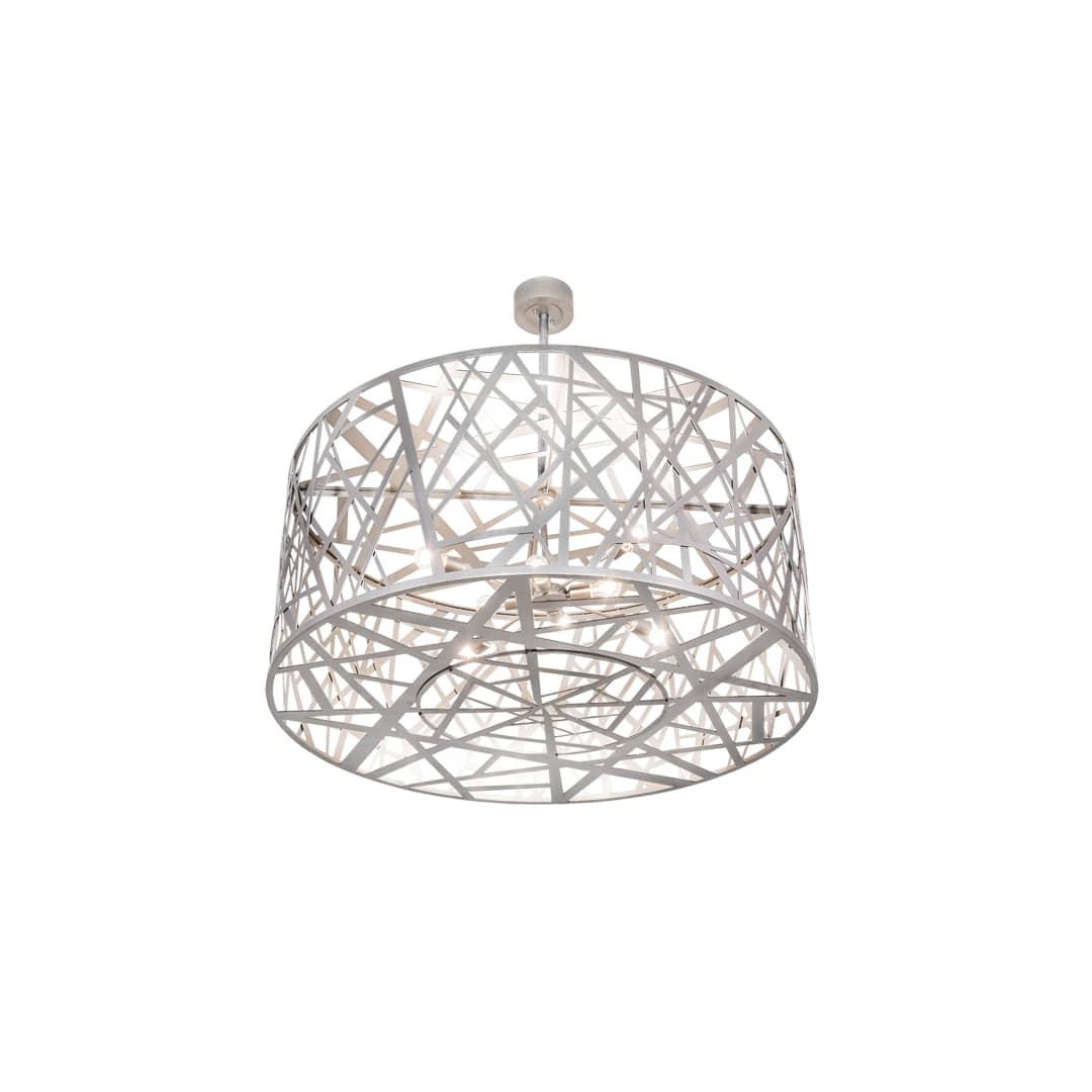 Bird's Nest 8 Light 54" Wide Cage Pendant
