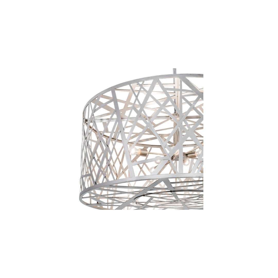 Bird's Nest 8 Light 54" Wide Cage Pendant