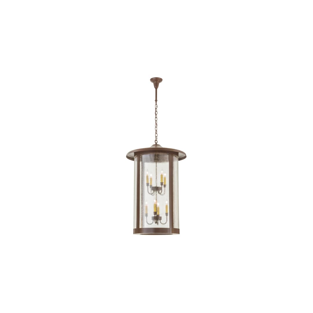 Prime 8 Light 24" Wide Taper Candle Pendant