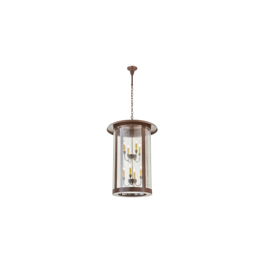 Prime 8 Light 24" Wide Taper Candle Pendant
