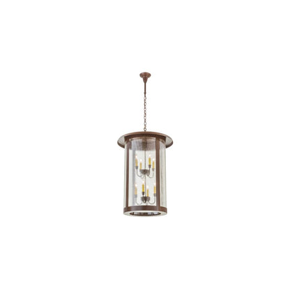 Prime 8 Light 24" Wide Taper Candle Pendant