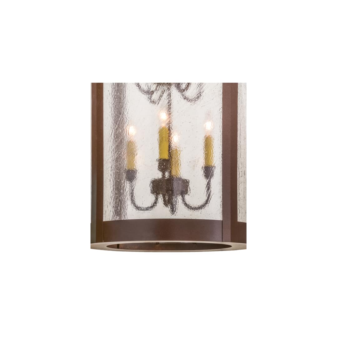 Prime 8 Light 24" Wide Taper Candle Pendant