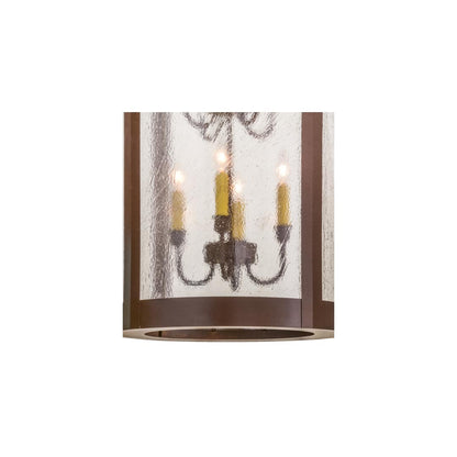 Prime 8 Light 24" Wide Taper Candle Pendant
