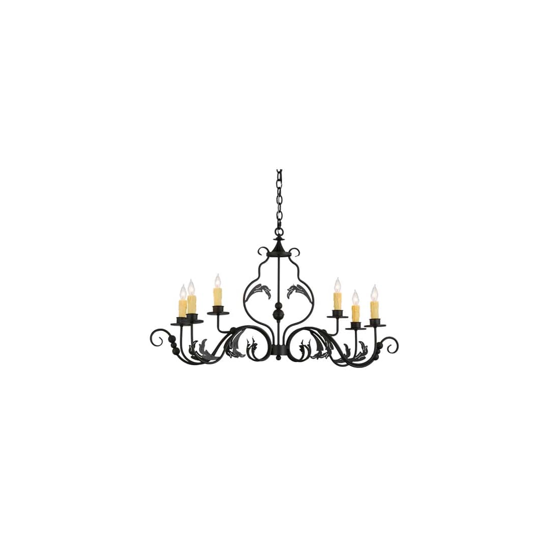 Augusta 6 Light 12" Wide Taper Candle Style Chandelier