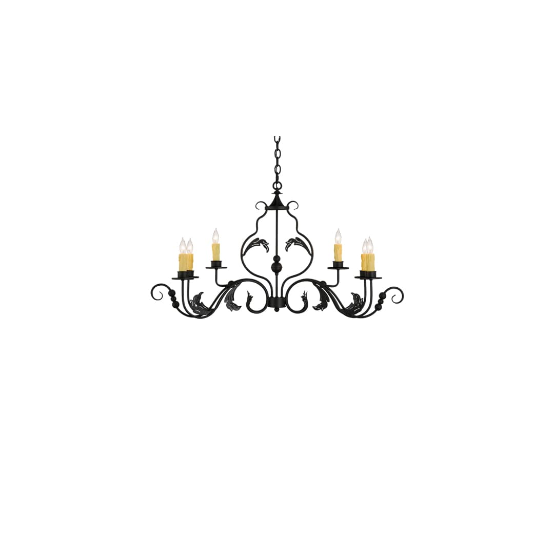 Augusta 6 Light 12" Wide Taper Candle Style Chandelier