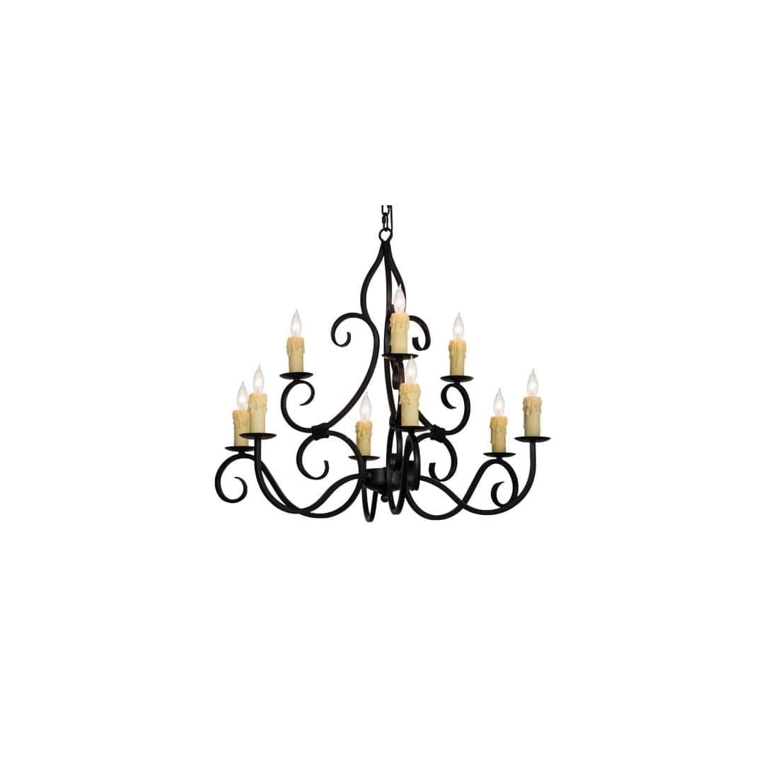 Clayton 9 Light 36" Wide Taper Candle Style Chandelier