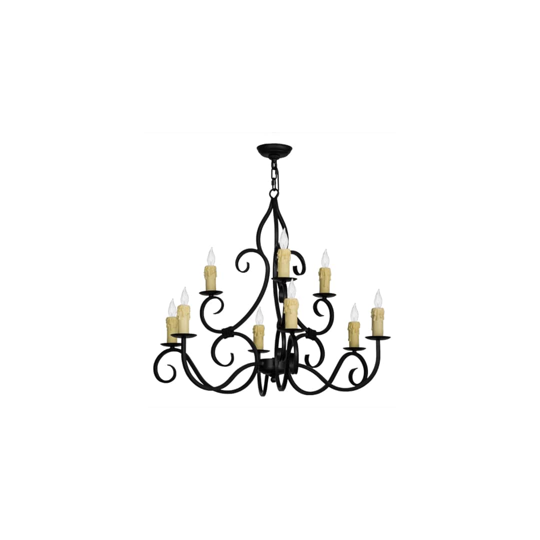 Clayton 9 Light 36" Wide Taper Candle Style Chandelier