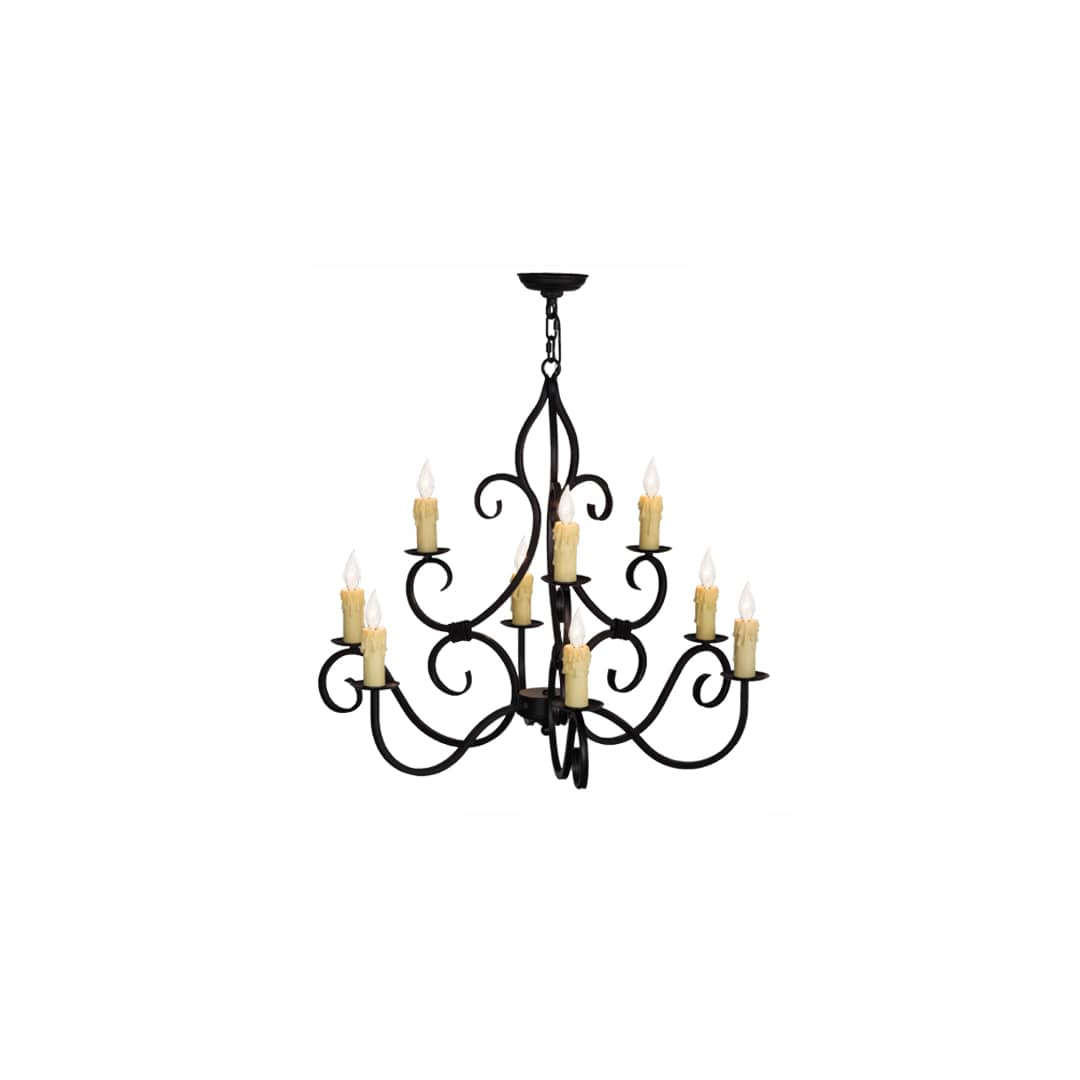 Clayton 9 Light 36" Wide Taper Candle Style Chandelier