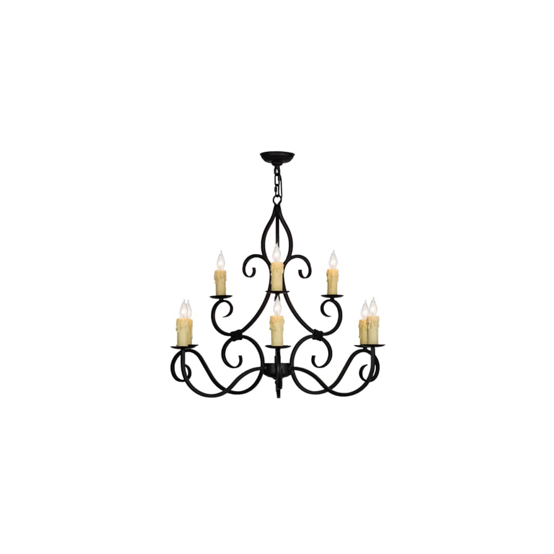 Clayton 9 Light 36" Wide Taper Candle Style Chandelier
