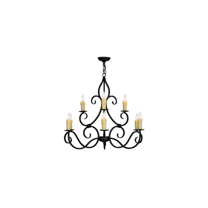 Clayton 9 Light 36" Wide Taper Candle Style Chandelier