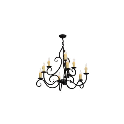 Clayton 9 Light 36" Wide Taper Candle Style Chandelier