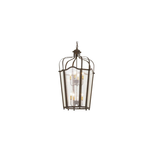 Citadel 8 Light 22" Wide Taper Candle Pendant