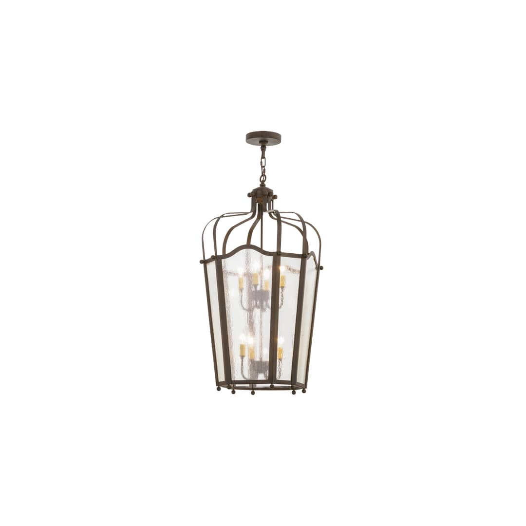 Citadel 8 Light 22" Wide Taper Candle Pendant