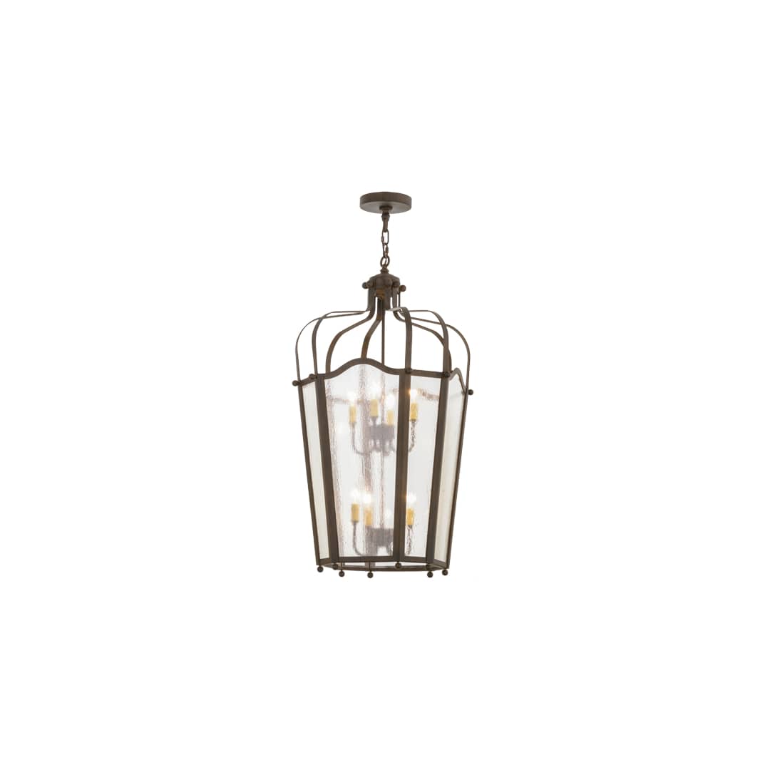 Citadel 8 Light 22" Wide Taper Candle Pendant