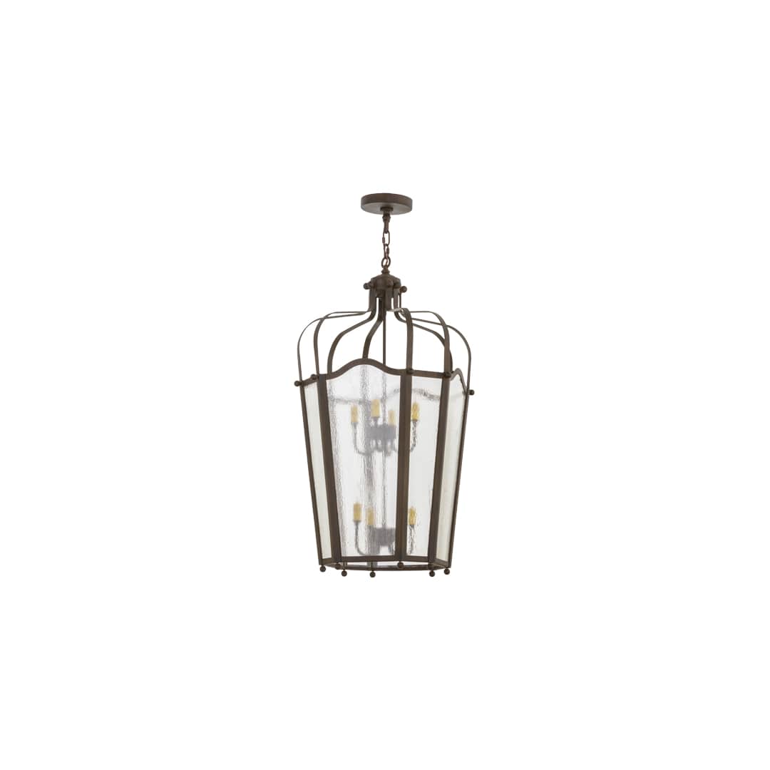 Citadel 8 Light 22" Wide Taper Candle Pendant