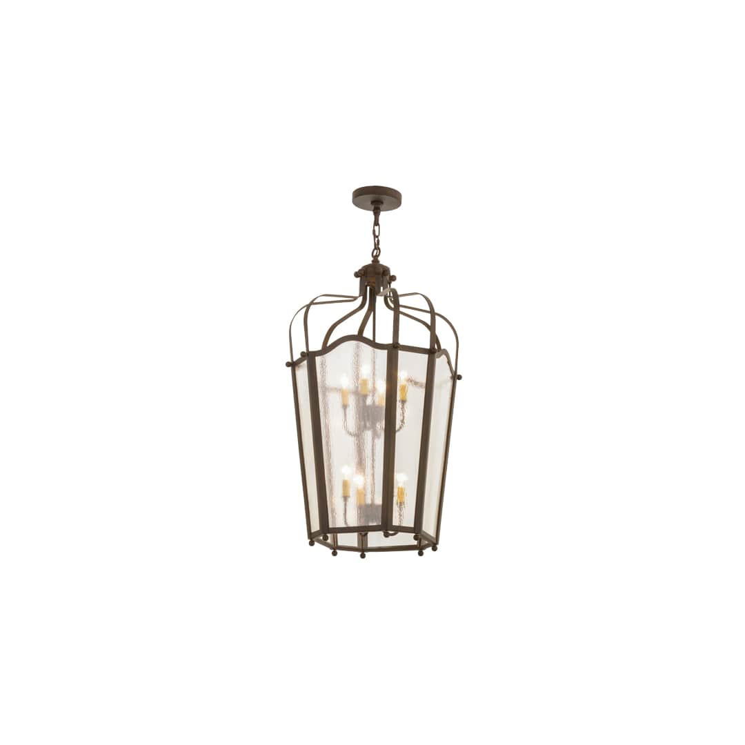 Citadel 8 Light 22" Wide Taper Candle Pendant
