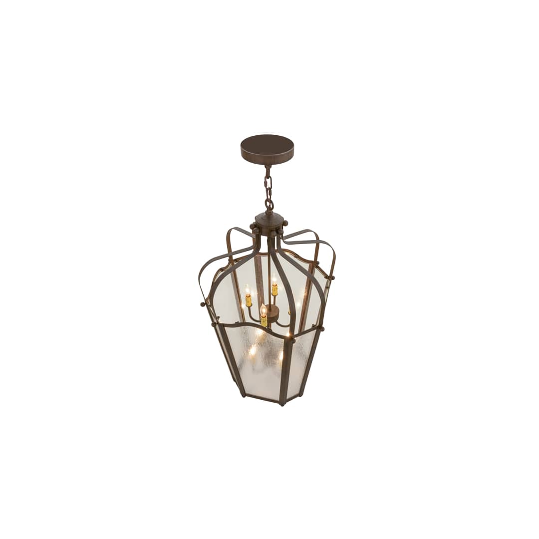 Citadel 8 Light 22" Wide Taper Candle Pendant