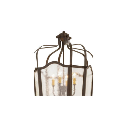 Citadel 8 Light 22" Wide Taper Candle Pendant