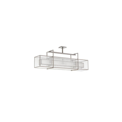 Nelson 6 Light 12" Wide Linear Pendant