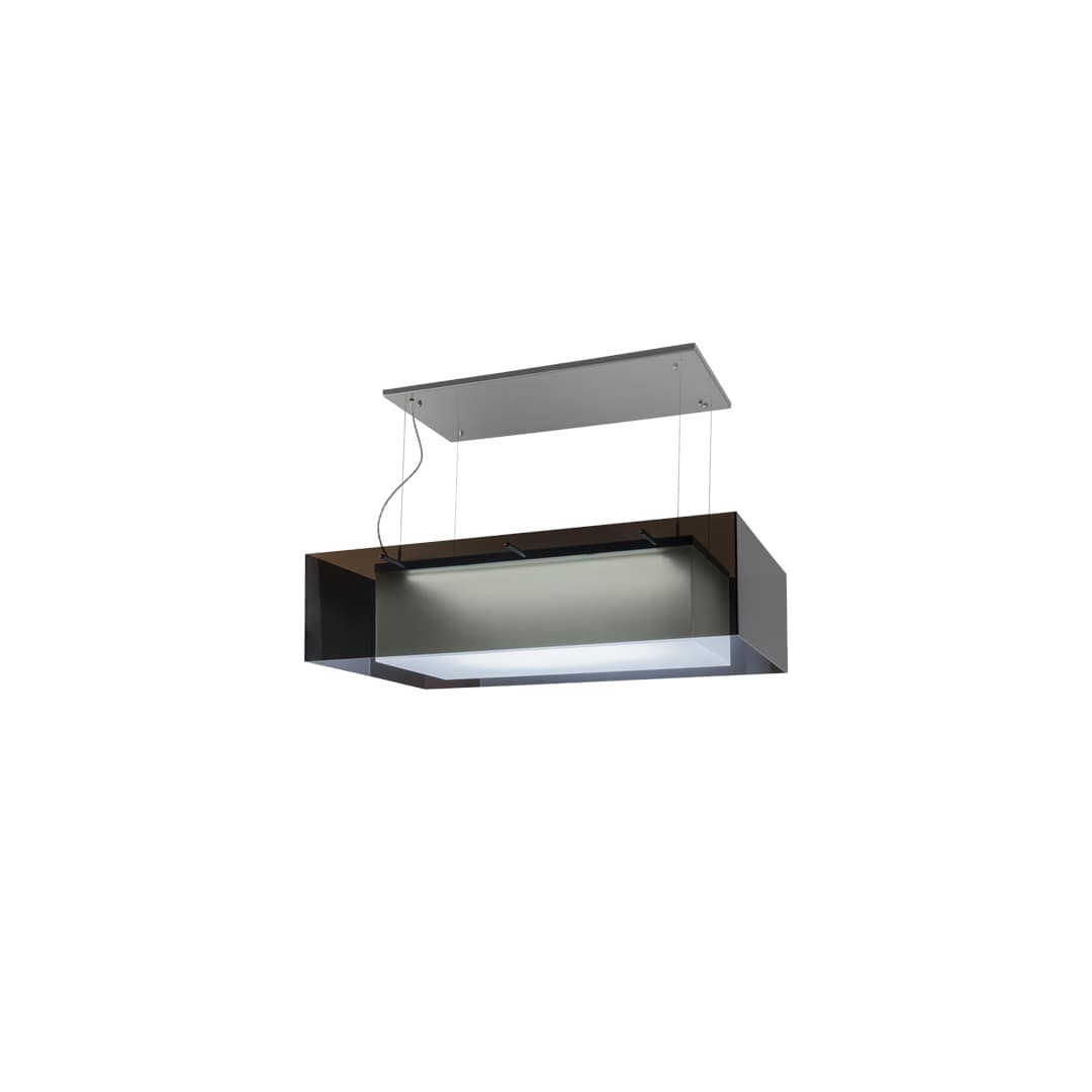 Quadrato Shadow Box 30" Wide Suspension Linear Pendant