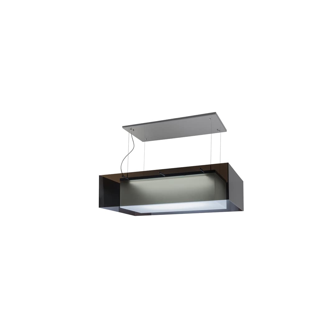Quadrato Shadow Box 30" Wide Suspension Linear Pendant
