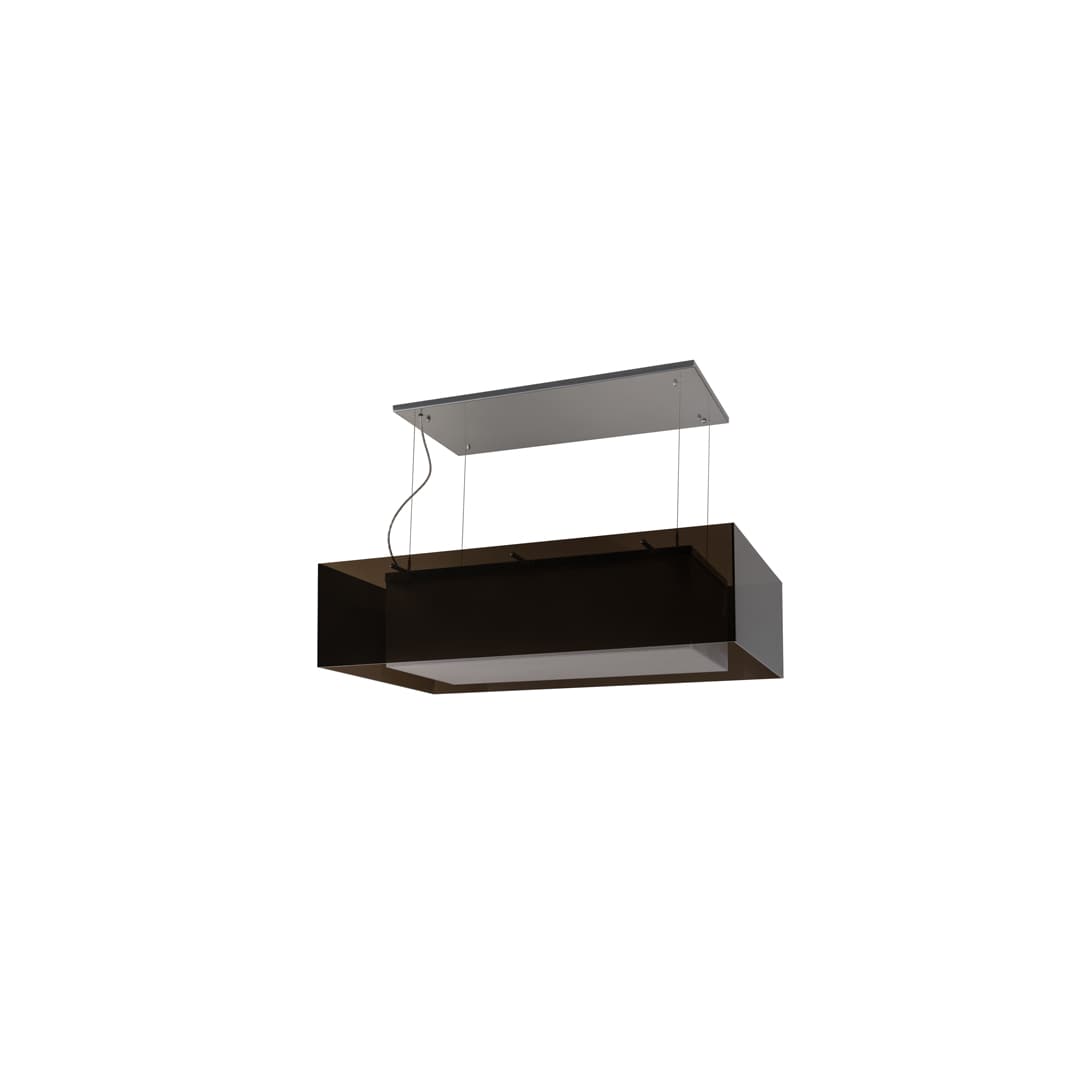 Quadrato Shadow Box 30" Wide Suspension Linear Pendant