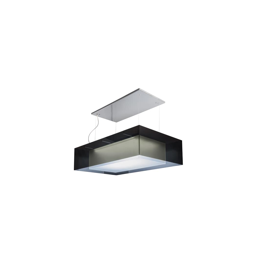 Quadrato Shadow Box 30" Wide Suspension Linear Pendant
