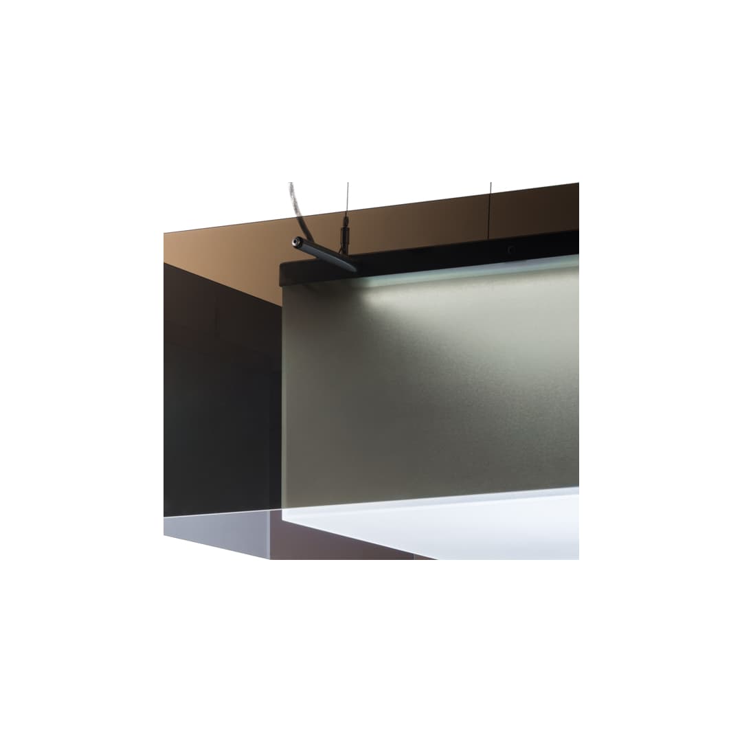 Quadrato Shadow Box 30" Wide Suspension Linear Pendant