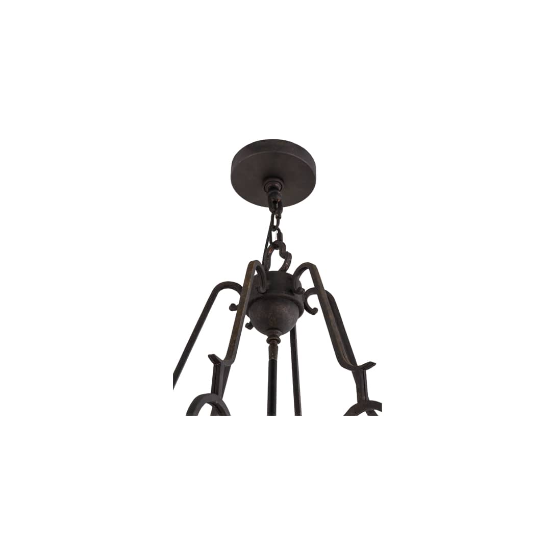 Dubrek 12 Light 33" Wide Taper Candle Pendant