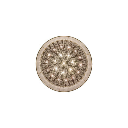 Cilindro Bulle 15 Light 72" Wide Semi-Flush Waterfall Ceiling Fixture