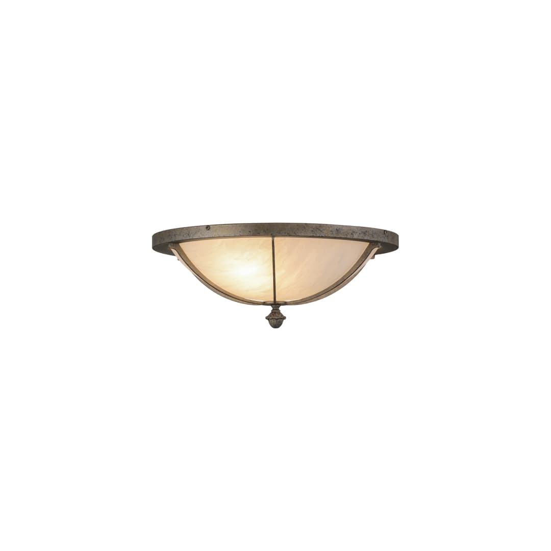 Dominga 2 Light 20" Wide Semi-Flush Bowl Ceiling Fixture