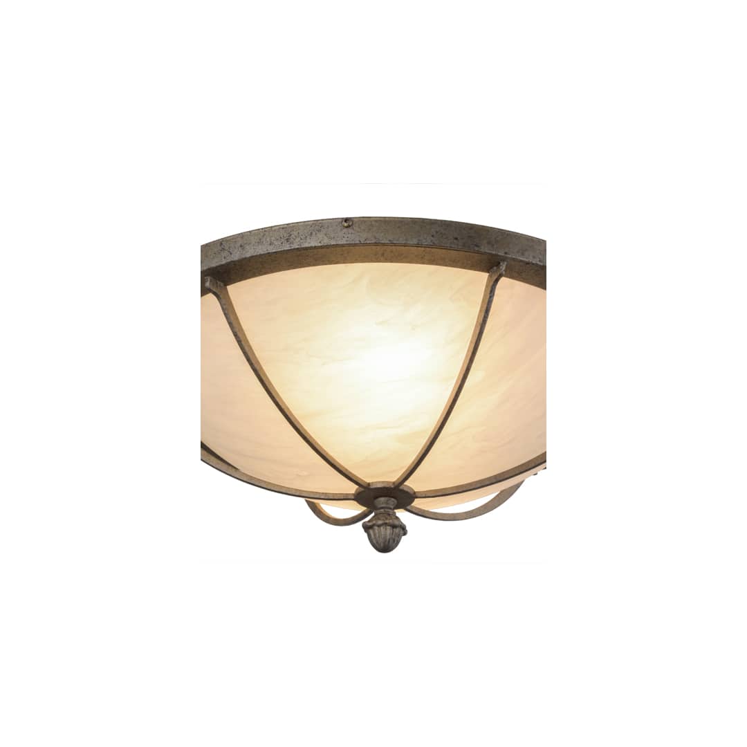 Dominga 2 Light 20" Wide Semi-Flush Bowl Ceiling Fixture