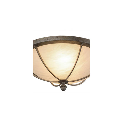 Dominga 2 Light 20" Wide Semi-Flush Bowl Ceiling Fixture