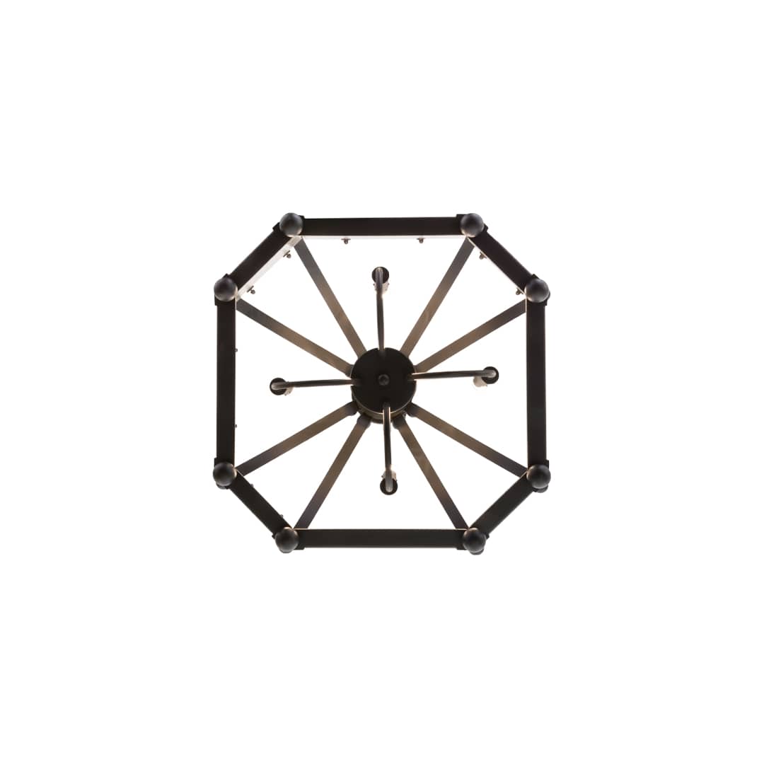 Citadel 29" Wide Taper Candle Pendant