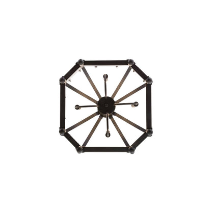 Citadel 29" Wide Taper Candle Pendant