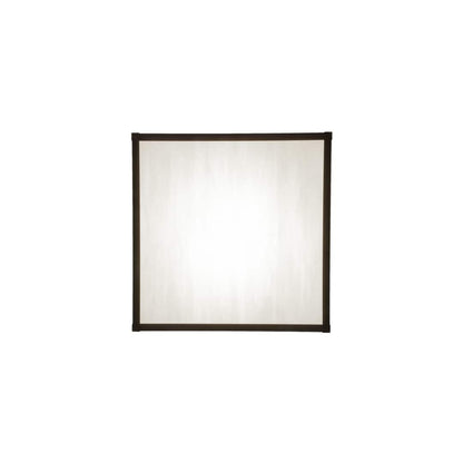 Mission 4 Light 31" Wide Flush Mount Square Ceiling Fixture