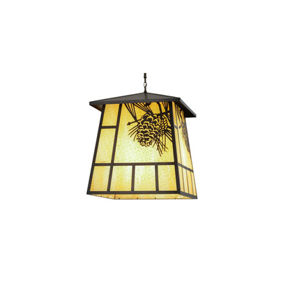 Winter Pine 4 Light 43" Wide Pendant