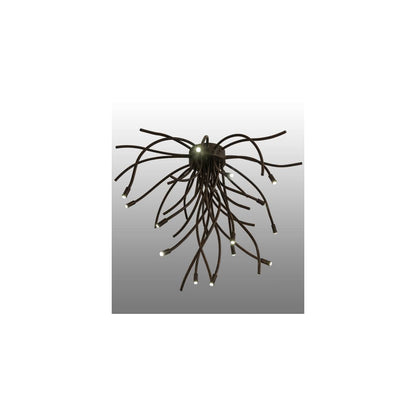 Samara 15 Light 40" Wide Semi-Flush Ceiling Fixture