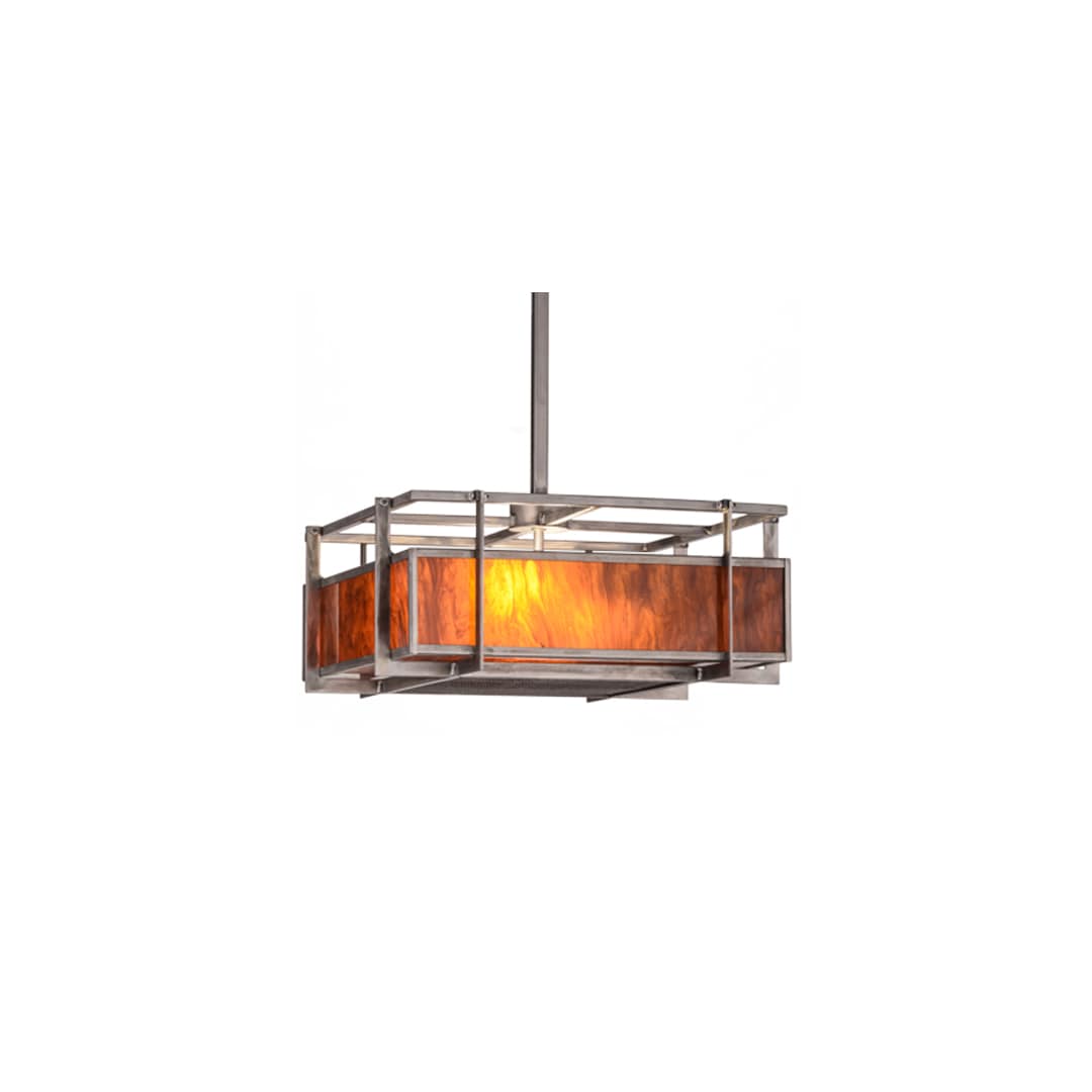 Boulder Creek 2 Light 28" Wide Pendant