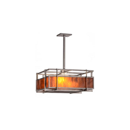 Boulder Creek 2 Light 28" Wide Pendant