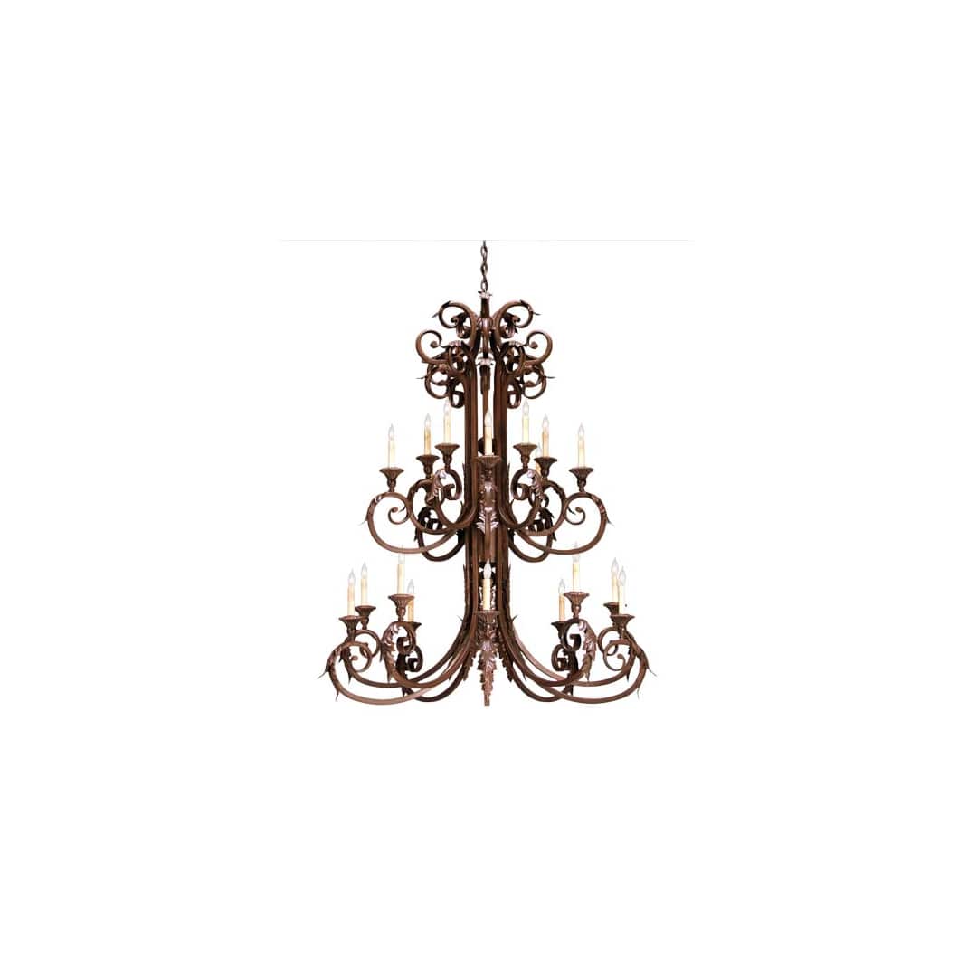 Serratina 20 Light 48" Wide Taper Candle Style Chandelier