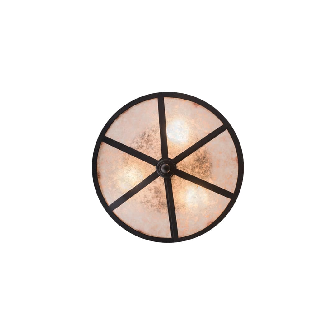 Craftsman Target 4 Light 24" Wide Flush Mount Ceiling Fixture