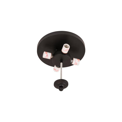 Craftsman Target 4 Light 24" Wide Flush Mount Ceiling Fixture