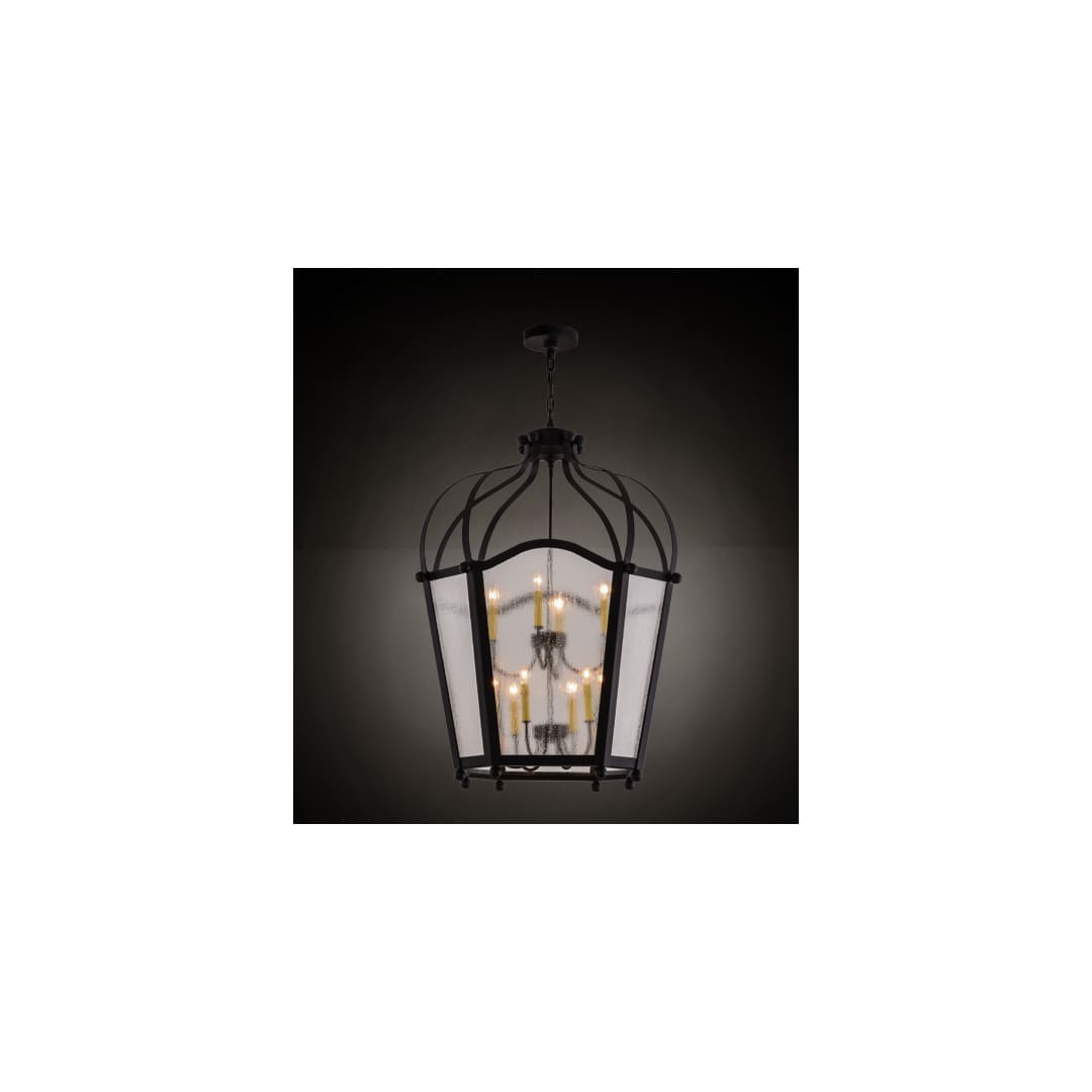 Citadel 10 Light 33" Wide Taper Candle Pendant