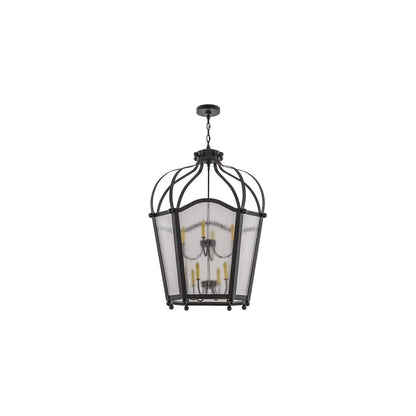 Citadel 10 Light 33" Wide Taper Candle Pendant