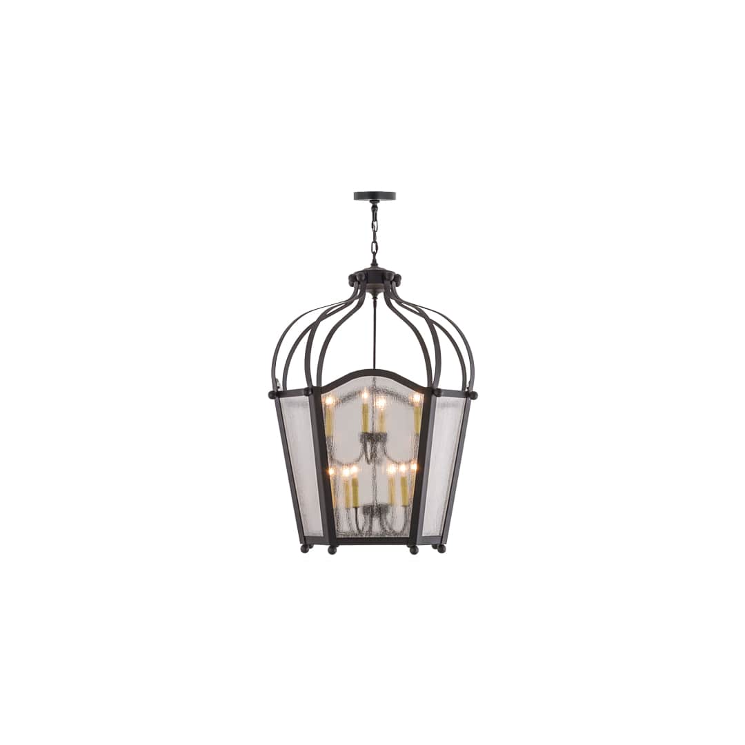 Citadel 10 Light 33" Wide Taper Candle Pendant
