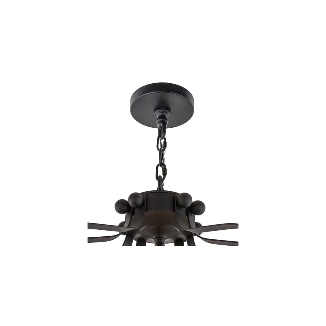 Citadel 10 Light 33" Wide Taper Candle Pendant