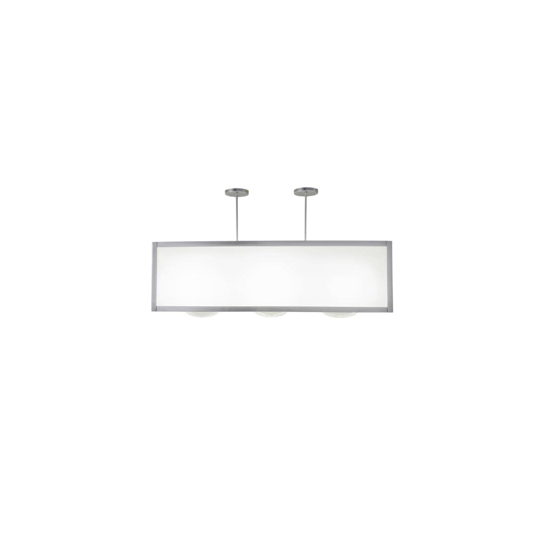 Convex 3 Light 17" Wide Linear Pendant