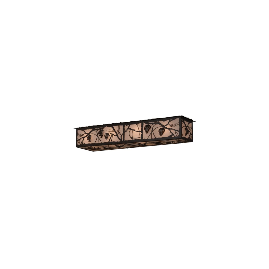 Whispering Pines 8 Light 50" Wide Flush Mount Ceiling Fixture